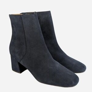 Blondo Alida Waterproof Bootie in Navy Suede Size 6.5